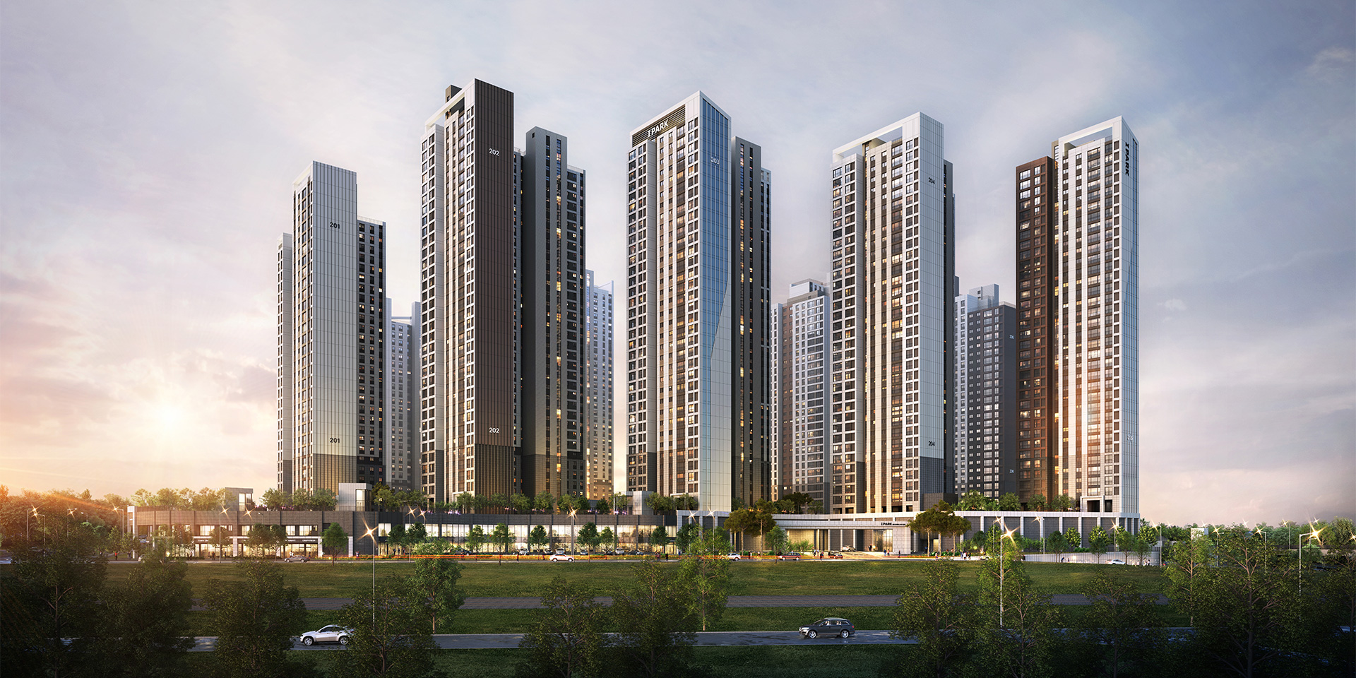 천안 아이파크시티 2단지 홈페이지 카톡전송 이미지